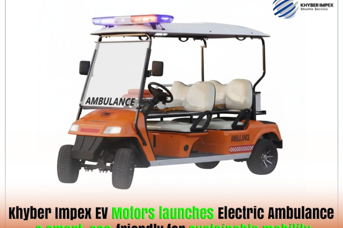 Khyber Impex EV Motors launches Electric Ambulance