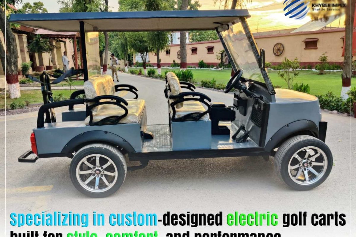 Specializing in custom-designed electric golf carts built for style, comfort, and performance